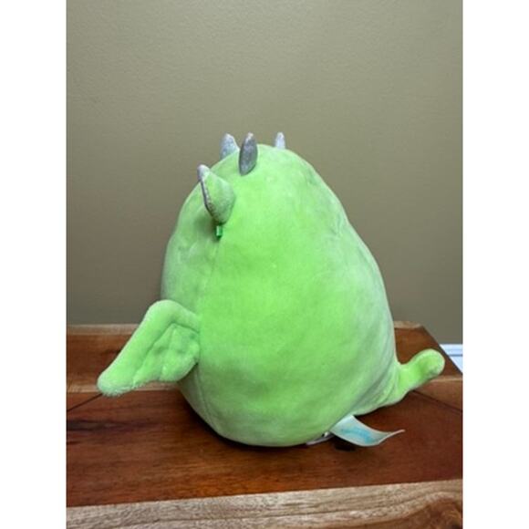 Squishmallows Eyk the Dragon‎ Green Plush Toy Small 8 in - Picture 4 of 5